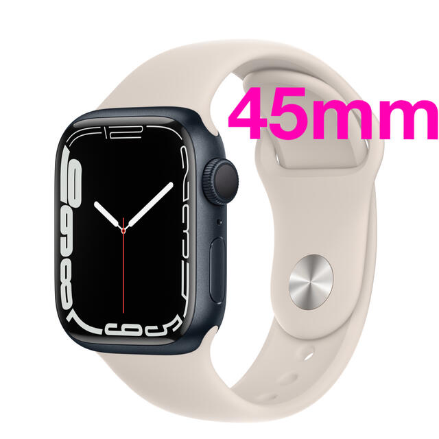 Apple Watch Series 7 GPS 45mm アップルウォッチ7メンズ