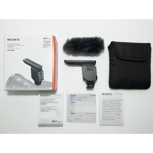 SONY ECM-B1M ショットガンマイクロホン 美品 | florariabliss.ro