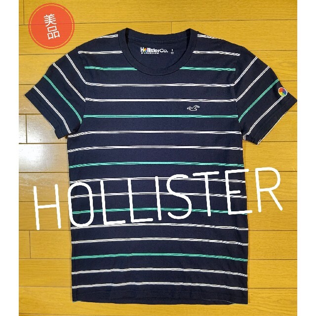 Hollister(ホリスター)の極美品  ホリスター Tシャツ メンズ  ボーダー S メンズのトップス(Tシャツ/カットソー(半袖/袖なし))の商品写真