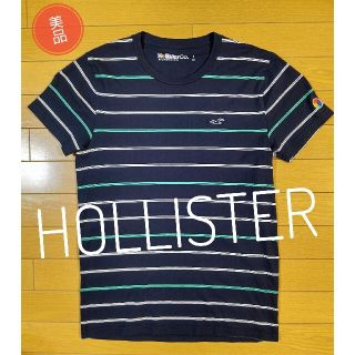 ホリスター(Hollister)の極美品  ホリスター Tシャツ メンズ  ボーダー S(Tシャツ/カットソー(半袖/袖なし))