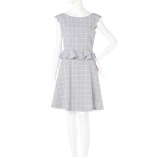 ジルバイジルスチュアート(JILL by JILLSTUART)のJILL by JILLSTUART 完売　スカラップ裾チェックセットアップ(セット/コーデ)