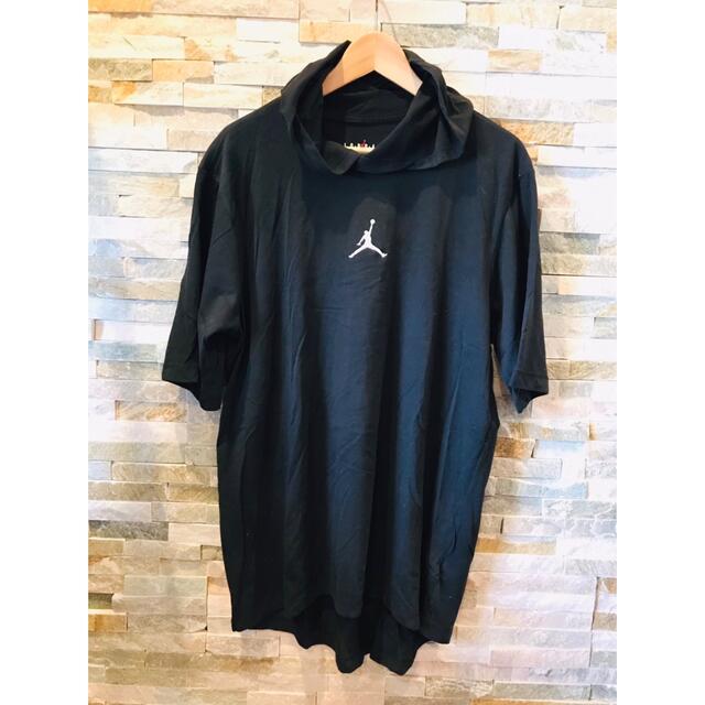 NIKE(ナイキ)のNIKE AIR JORDAN 半袖Hoodie Tシャツ サイズL メンズのトップス(Tシャツ/カットソー(半袖/袖なし))の商品写真