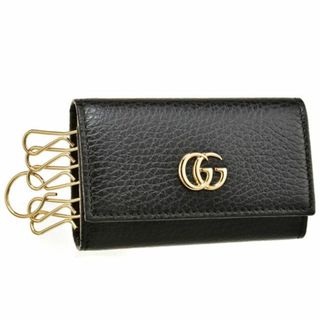 グッチ(Gucci)のグッチ GUCCI キーケース PETITE MARMONT ブラック 456118-CAO0G(キーケース)