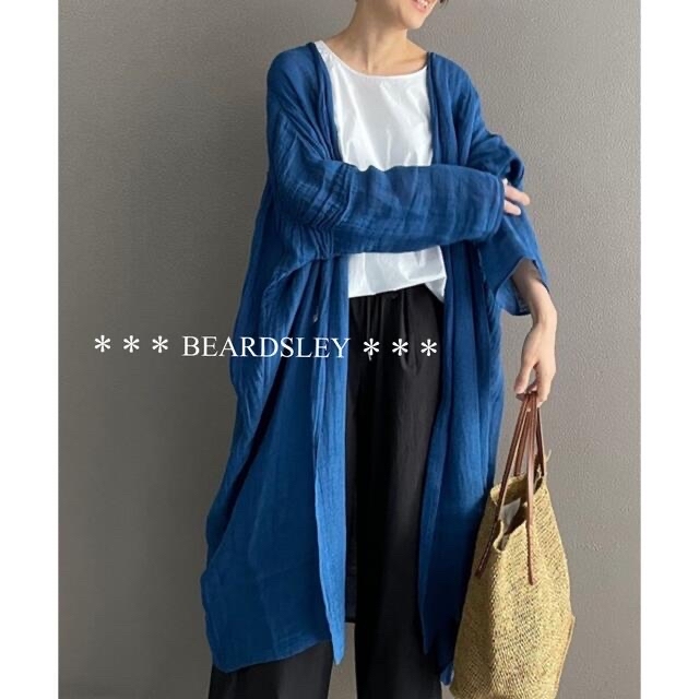 22000円　ビアズリー BEARDSLEY カヤロングハオリ