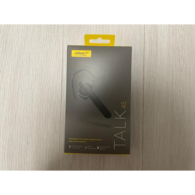 Jabra 片耳イヤホン Talk 45 ブラック スマホ/家電/カメラのオーディオ機器(ヘッドフォン/イヤフォン)の商品写真