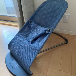 ベビービョルン(BABYBJORN)の美品　バウンサー　BABYBJORN くすみブルー(その他)