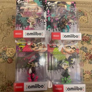 amiibo  スプラトゥーンシリーズ 4点セット(ゲームキャラクター)