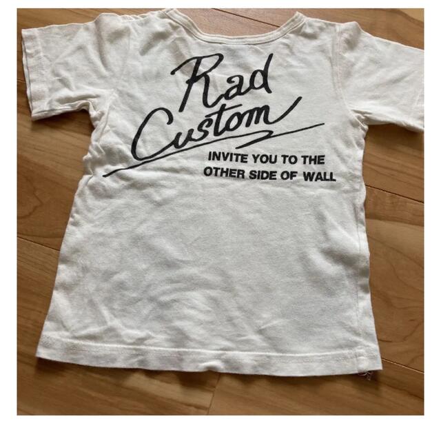 RAD CUSTOM(ラッドカスタム)のRADTシャツ90 キッズ/ベビー/マタニティのキッズ服男の子用(90cm~)(Tシャツ/カットソー)の商品写真