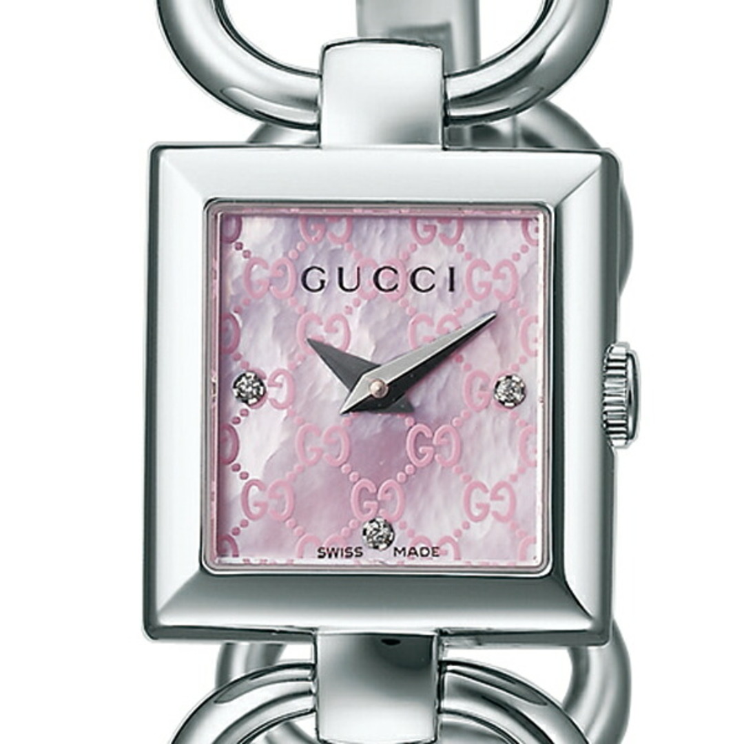 Gucci(グッチ)のグッチ GUCCI 腕時計 トルナヴォー二 ピンクパール YA120518 メンズの時計(腕時計(デジタル))の商品写真