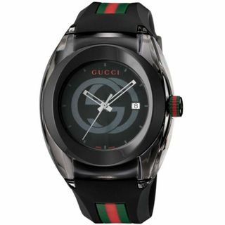 グッチ(Gucci)のグッチ GUCCI 腕時計 GUCCI SYNC YA137107A ブラック(腕時計(デジタル))