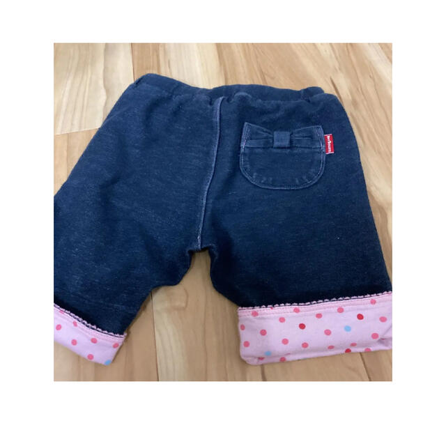 HOT BISCUITS(ホットビスケッツ)のホットビハーフパンツ 90 キッズ/ベビー/マタニティのキッズ服女の子用(90cm~)(パンツ/スパッツ)の商品写真