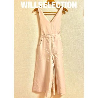 ウィルセレクション(WILLSELECTION)の美品＊ウィルセレクション オールインワン サロペット【パンツ】(オールインワン)