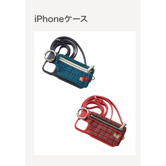 ☆御専用☆ファミリア×エジュー iPhone12/12proケース(赤) 円高還元
