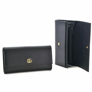 グッチ(Gucci)のグッチ GUCCI 長財布 PETITE MARMONT 456116-CAO0G ブラック(財布)