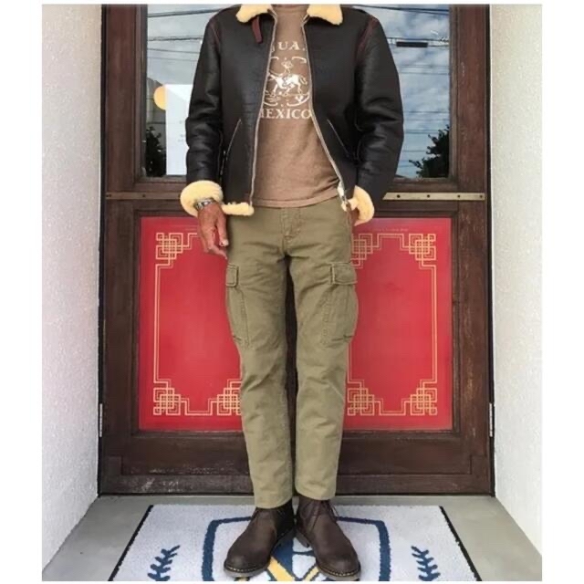 ボーイズマーケット別注 LeMeileur リップストック生地 カーゴパンツ ...