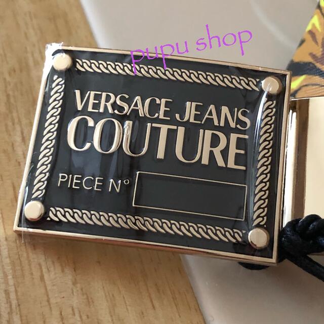 VERSACE(ヴェルサーチ)のヴェルサーチジーンズクチュール　バロック バックル ベルト　サイズ95 メンズのファッション小物(ベルト)の商品写真