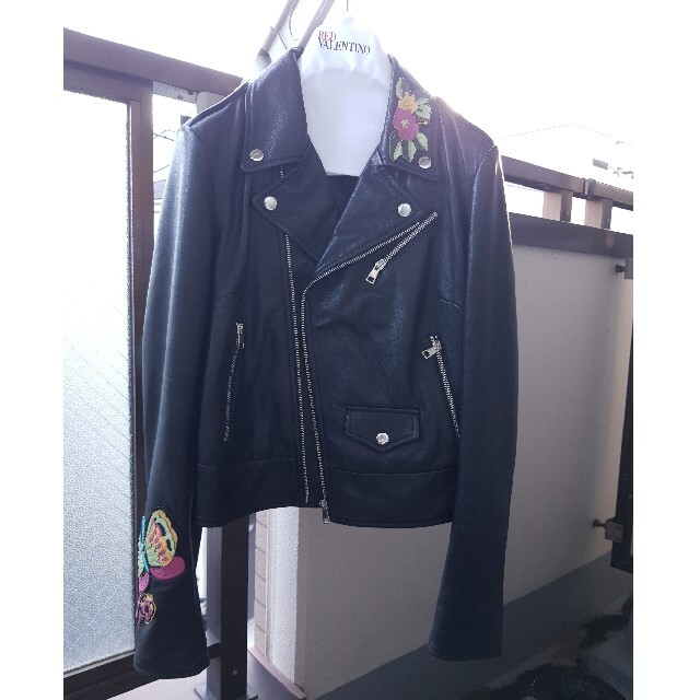 【超美品】REDVALENTINO レッドヴァレンティノ レザー ライダース