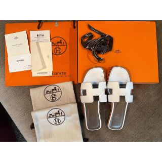 エルメス(Hermes)の伊勢丹新宿エルメス購入Oranオランサンダル品番&レシートあり(サンダル)