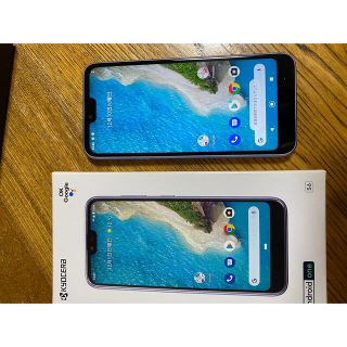 キョウセラ(京セラ)のKYOCERA android one s6 ワイモバイル　ラベンダーブルー(スマートフォン本体)