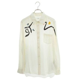 トーガビリリース(TOGA VIRILIS)のトーガビリリース 20AW Print shirt TV02-FJ302 プリント長袖シャツ メンズ 46(シャツ)