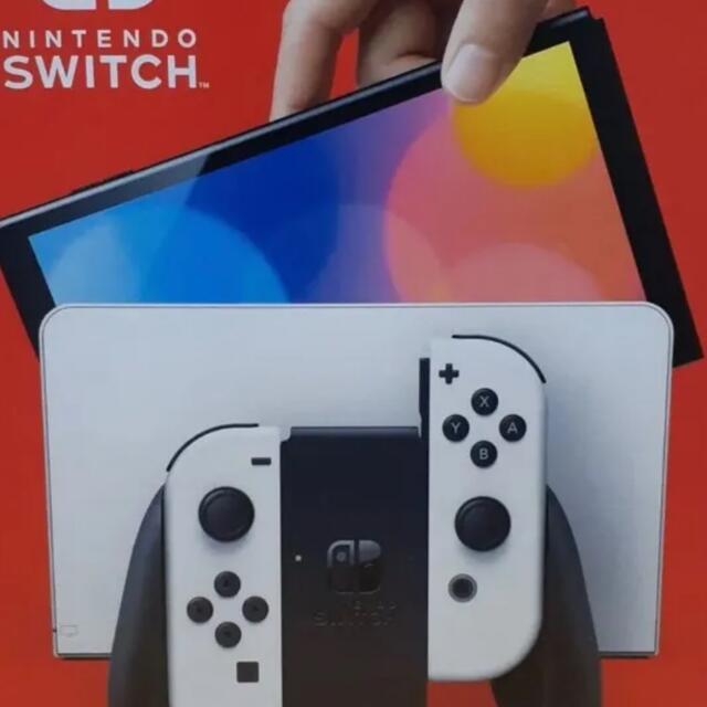 Nintendo Switch 有機ELモデル Joy-Con(L)/(R) ホ エンタメ/ホビーのゲームソフト/ゲーム機本体(家庭用ゲーム機本体)の商品写真