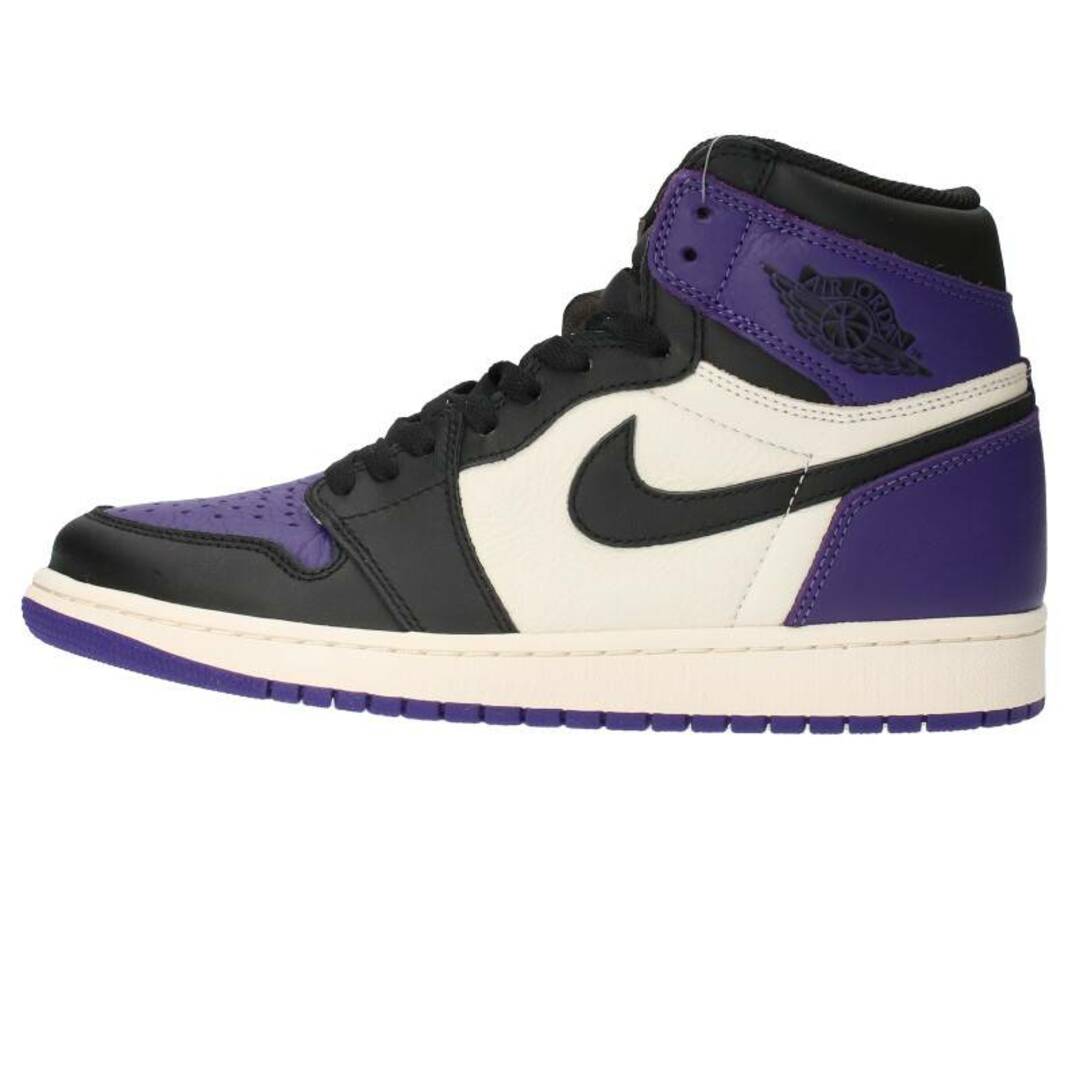 ナイキ AIR JORDAN 1 RETRO HIGH OG COURT PURPLE 555088-501 エア ジョーダン1レトロハイオージーコートパープルスニーカー  メンズ 27cm