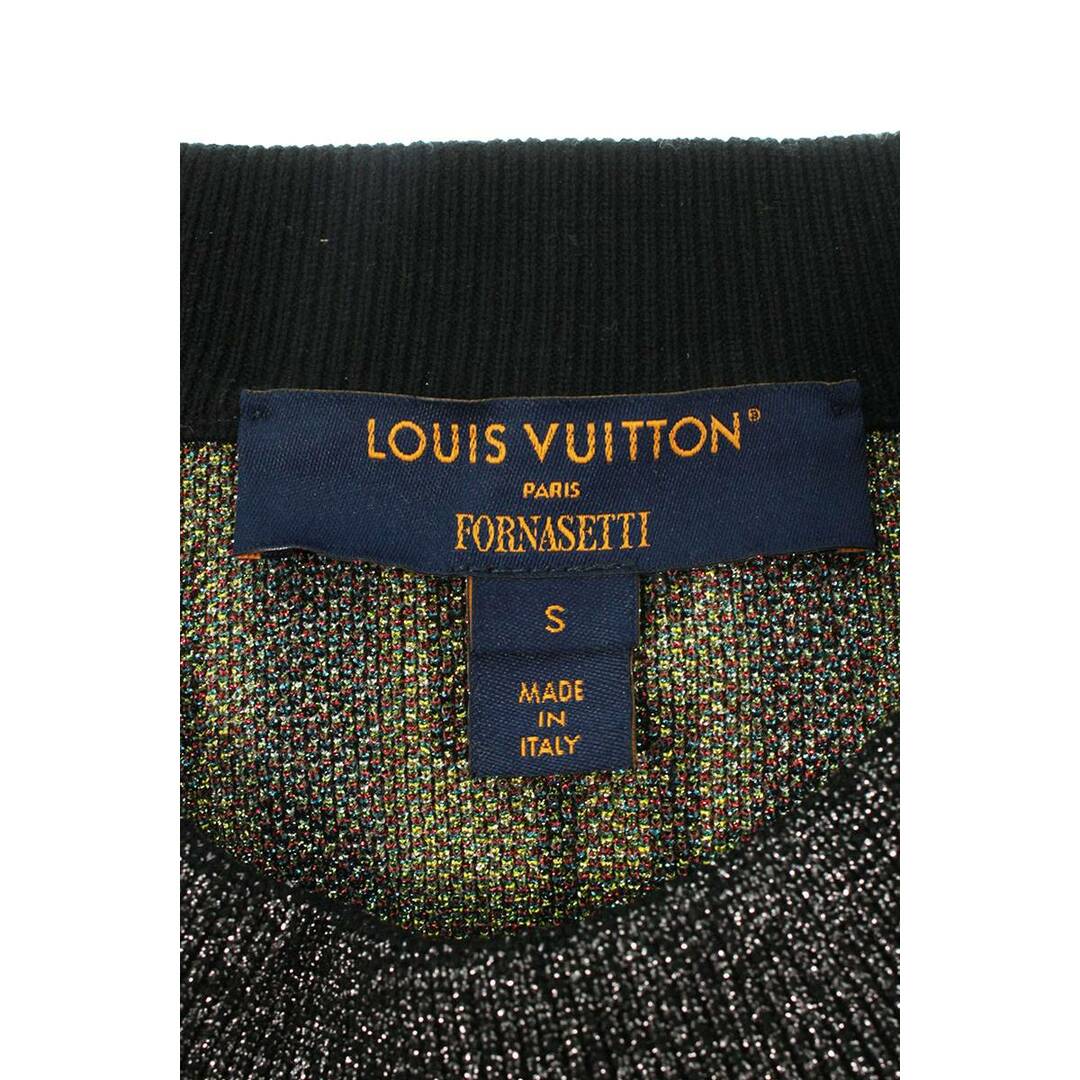 LOUIS VUITTON(ルイヴィトン)のルイヴィトン 21AW RW212B IP3 FLKW95 グラフィカルジャカードパターンスリーブレスニット  レディース S レディースのトップス(ニット/セーター)の商品写真