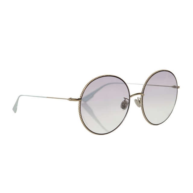 Dior - 美品 ディオール ラウンド 丸型 サングラス 3YGSO メタル Dior - 美品 ディオール ラウンド 丸型 サングラス 3YGSO メタル