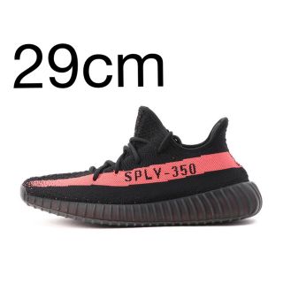 アディダス(adidas)のadidasYEEZYBoost350V2 Core Black/Red29cm(スニーカー)