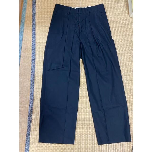 URU 1tuck slacks ワンタック　スラックス