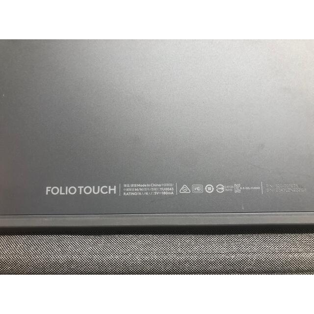 iPad(アイパッド)のFOLIO TOUCH タブレット キーボード スマホ/家電/カメラのPC/タブレット(タブレット)の商品写真