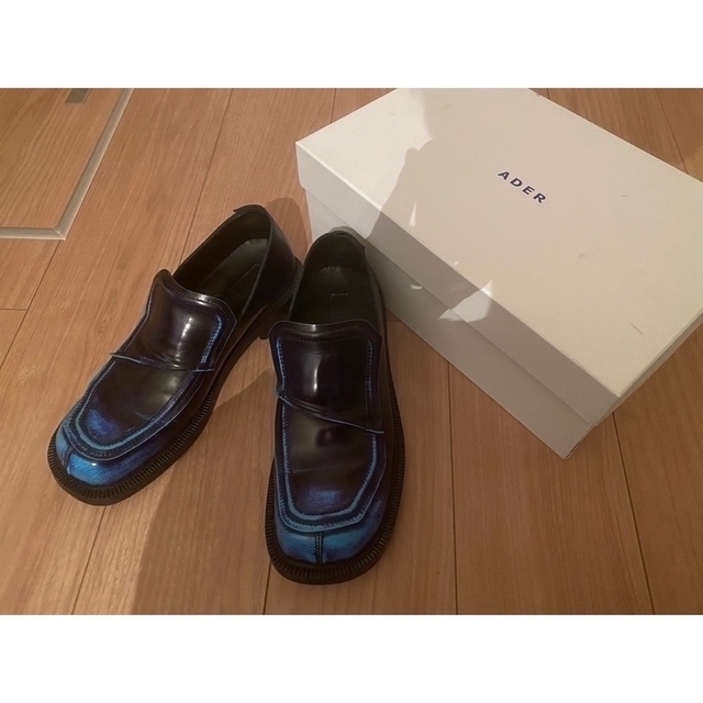 ader error ローファー curve’line 革靴の通販 by ユ's shop｜ラクマ