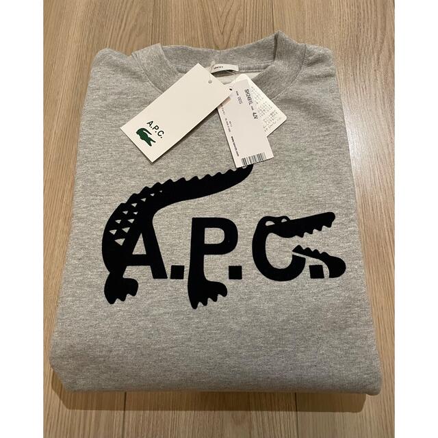 LACOSTE×A.P.C  限定コラボスウェット トレーナー