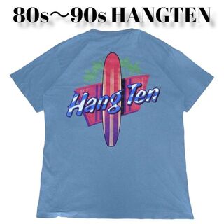 ハンテン(HANG TEN)の80s 90s HANGTEN ビッグプリント Tシャツ 古着 サーフィン(Tシャツ/カットソー(半袖/袖なし))