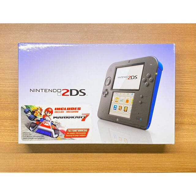 北米版 ニンテンドー2DS Nintendo 2DS マリオカート7内蔵