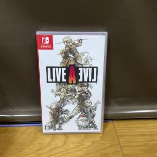 ニンテンドースイッチ(Nintendo Switch)のライブアライブ Switch 新品未開封(家庭用ゲームソフト)
