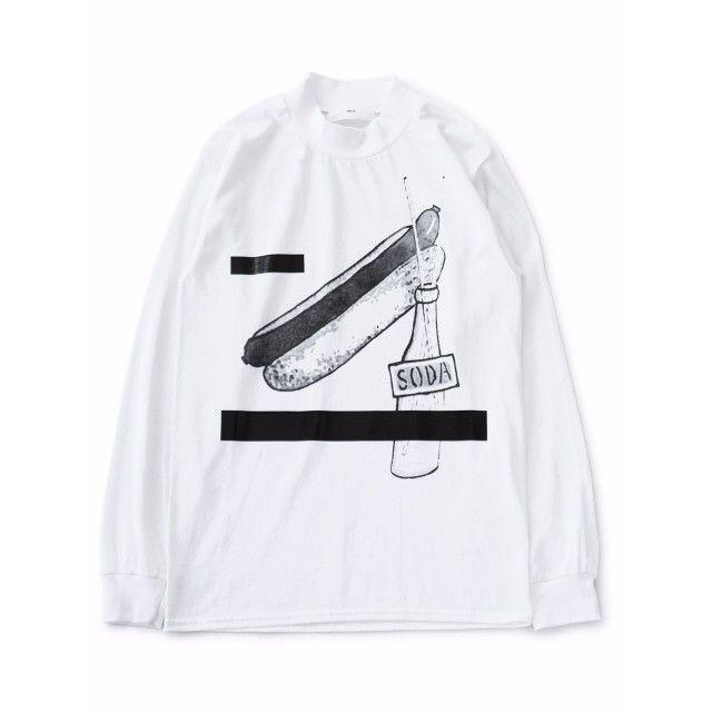 TOGA(トーガ)のTOGA VIRILIS プリントTシャツ ロングスリーブ レディースのトップス(Tシャツ(長袖/七分))の商品写真