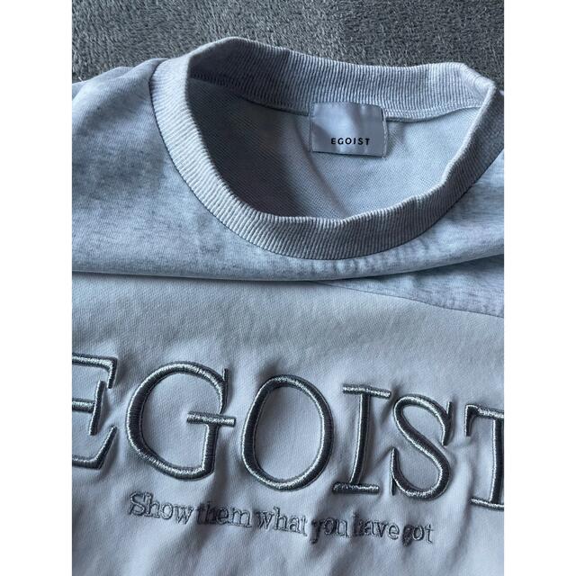 EGOIST(エゴイスト)のEGOIST 半袖スウェットトップス レディースのトップス(Tシャツ(半袖/袖なし))の商品写真