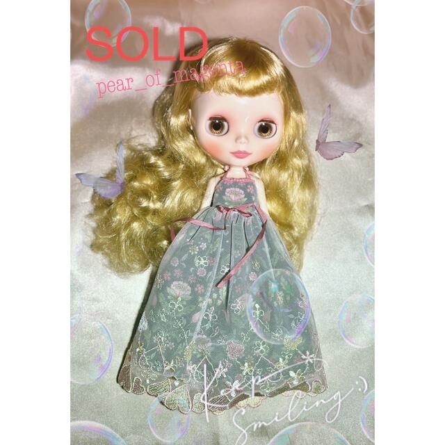 ラウンド SOLD ワンピース ドレス ♡ブライス アイシードール アウト