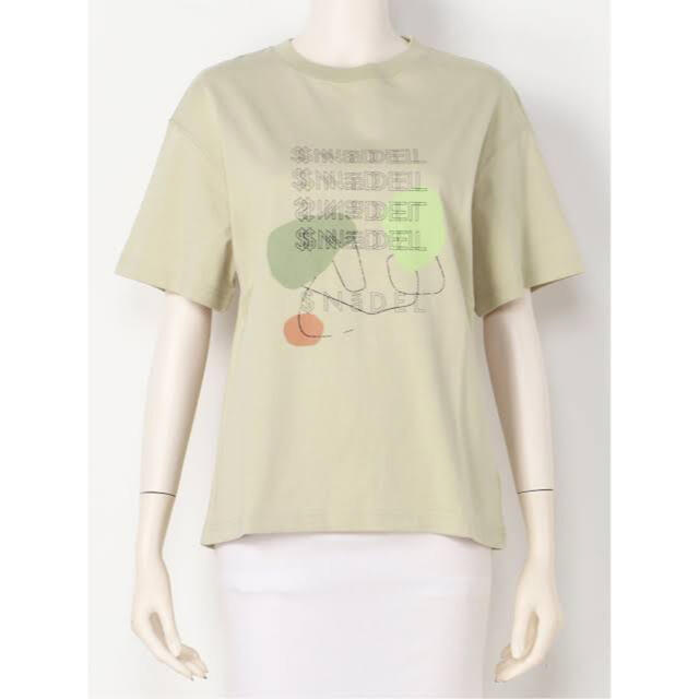 SNIDEL(スナイデル)のデザインロゴTシャツ メンズのトップス(Tシャツ/カットソー(半袖/袖なし))の商品写真