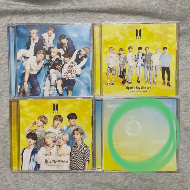 Lights/Boy With Luv BTS CD 限定盤A,B,Cセット | フリマアプリ ラクマ