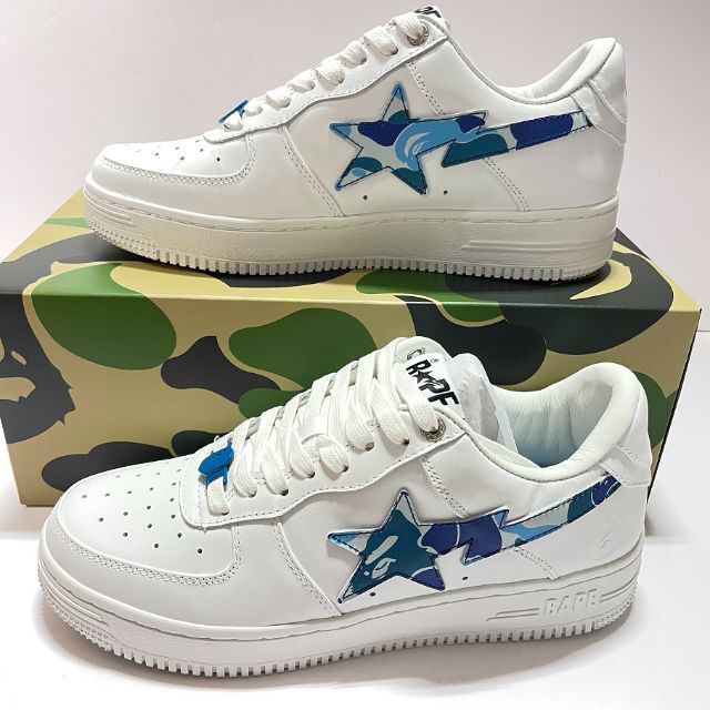 APE BAPESTA BLUE CAMO US9 新品