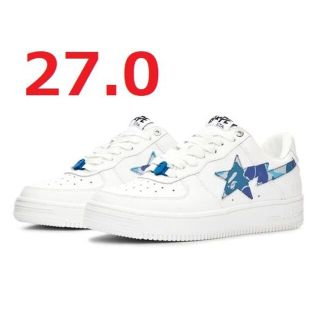 アベイシングエイプ(A BATHING APE)の[27.0] BAPE STA ABC CAMO BLUE(スニーカー)