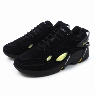 ラフシモンズ(RAF SIMONS)のラフシモンズ 22SS CYLON-21 レザー スニーカー EU41 黒(スニーカー)