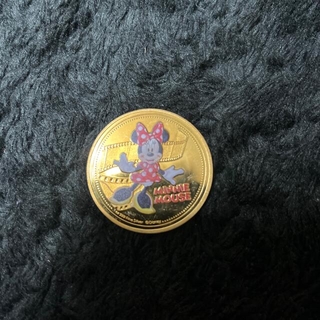 ディズニー(Disney)のディズニーコインメダル　ミニーマウス　ミッキーマウス　グーフィー　3枚(キャラクターグッズ)