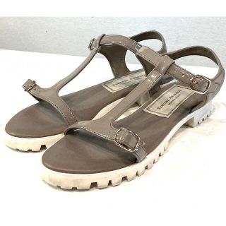 ナノユニバース サンダル(レディース)(エナメル)の通販 16点 | nano ... 新品セントレアマラント/SENTORE AMARANTOサンダル★グレージュ38