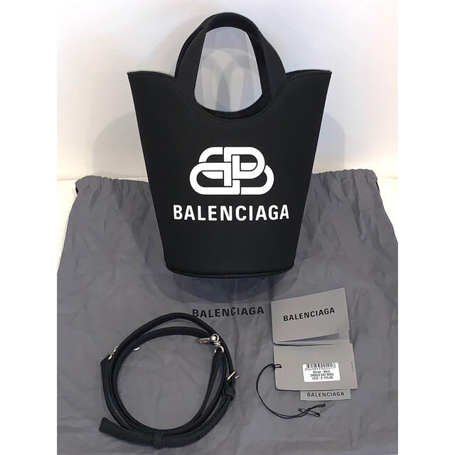 最新作高品質Balenciaga - BALENCIAGA WAVE バケットトートバッグ XS ...