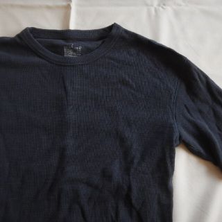 ムジルシリョウヒン(MUJI (無印良品))のワッフル半袖Tシャツ　チャコール(Tシャツ/カットソー(半袖/袖なし))