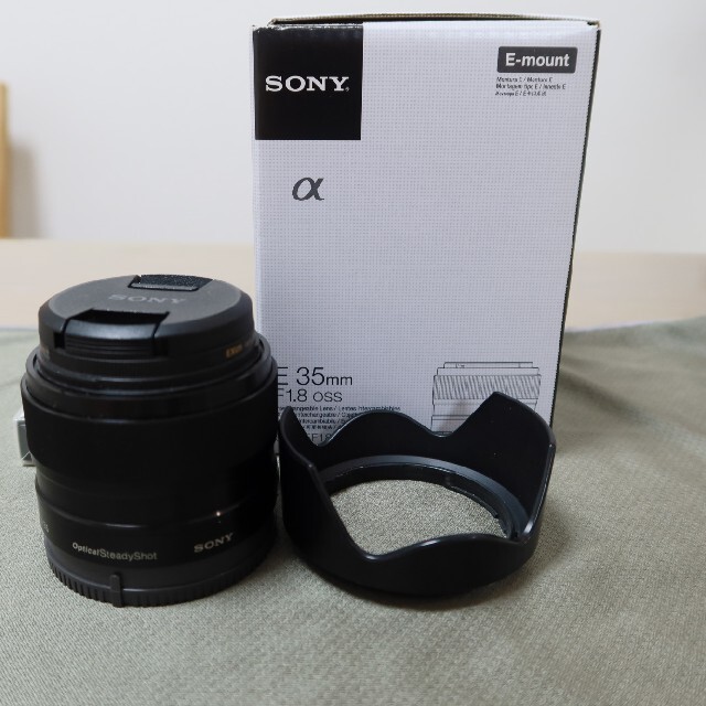美品 SONY ソニー SEL35F18 E35mm F1.8 単焦点レンズ