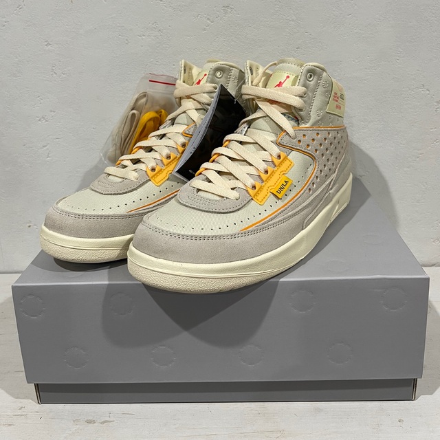 NIKE(ナイキ)のUNION × NIKE AIR JORDAN 2 Rattan  メンズの靴/シューズ(スニーカー)の商品写真